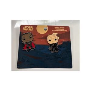 Starwars Disney Enamel Pin Set of 2 Funko Moff Gideon Supreme Leader Snoke